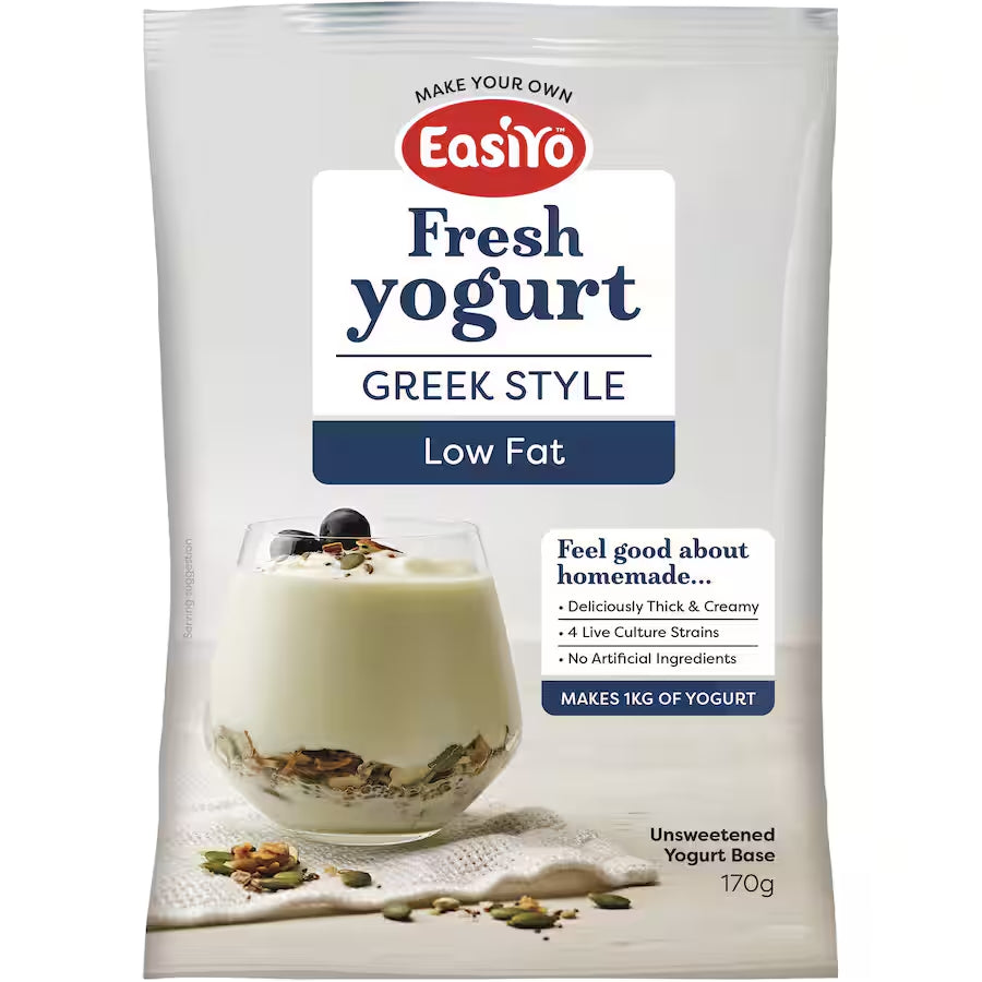 EasiYo Yogurt Base 紐西蘭 自製優格粉 (低脂希臘風) 170g