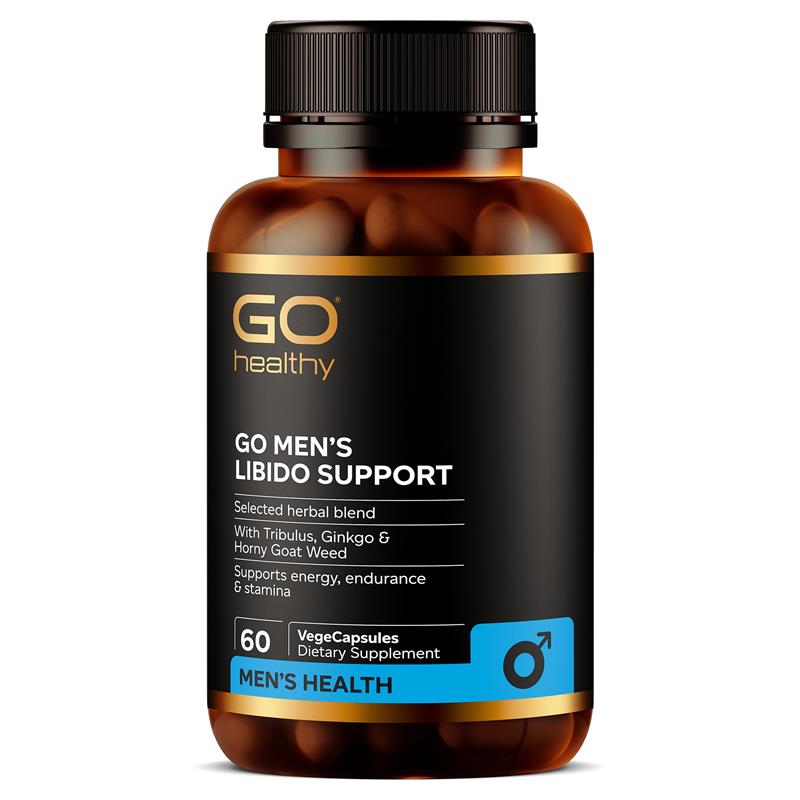 Go Healthy Men’s Libido Support 紐西蘭高之源,男性活力膠囊 60粒