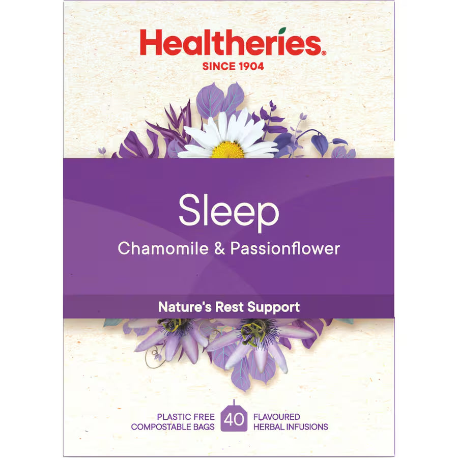 Healtheries Sleep Tea 紐西蘭賀壽利 原味睡眠茶包 40入