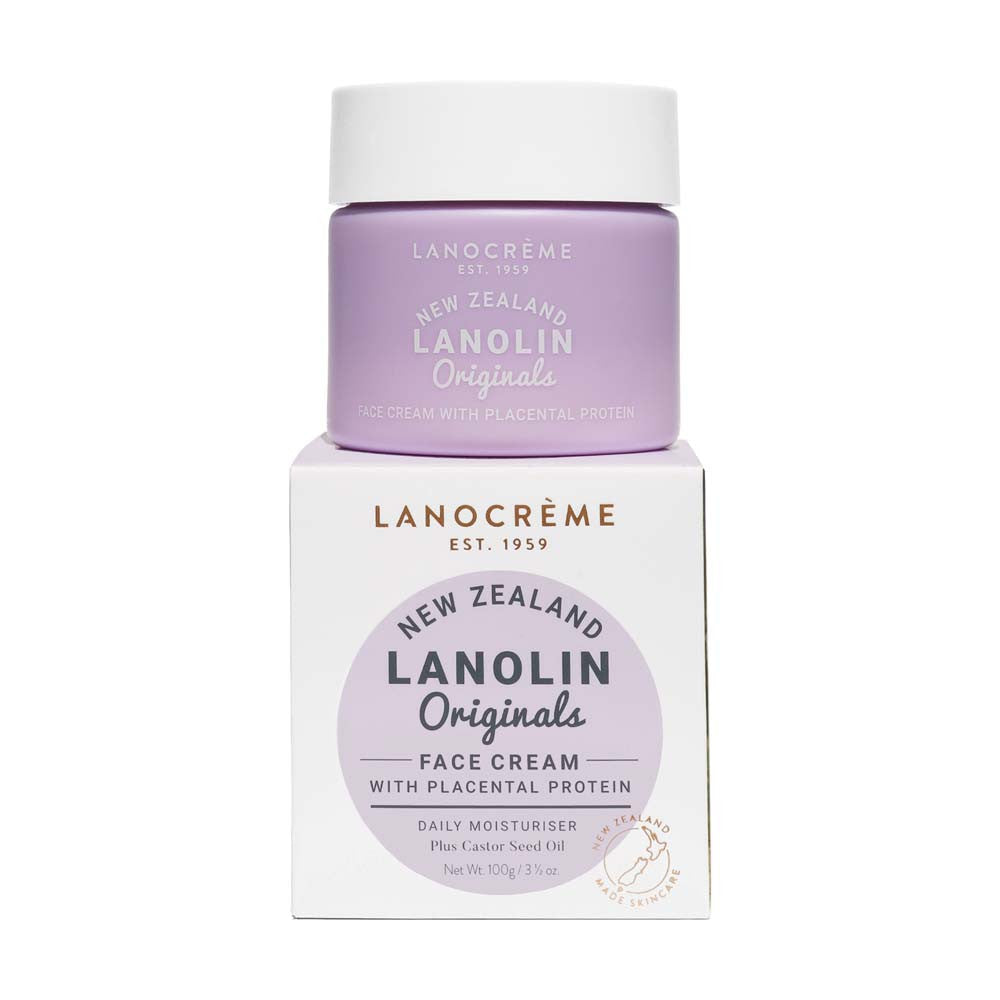 Lanocrème 紐西蘭蘭儂,羊胎素蛋白羊毛脂面霜 100g