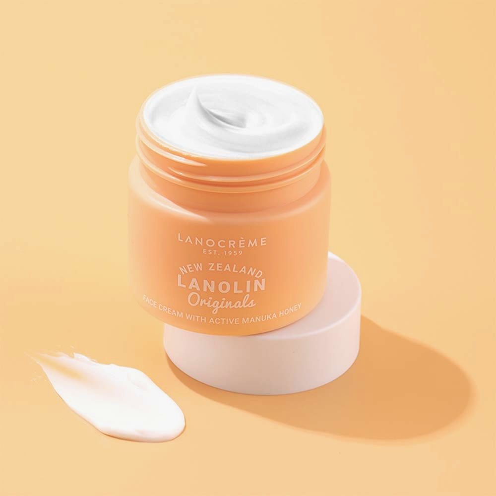 Lanocreme 紐西蘭蘭儂 活性麥蘆卡蜂蜜羊毛脂面霜 100g (01.2028)