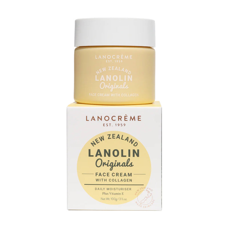 Lanocreme 紐西蘭蘭儂 膠原蛋白羊毛脂面霜 100g (06.2028)
