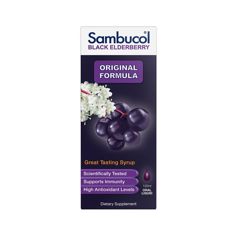 Sambucol 黑接骨木口服液 120ml