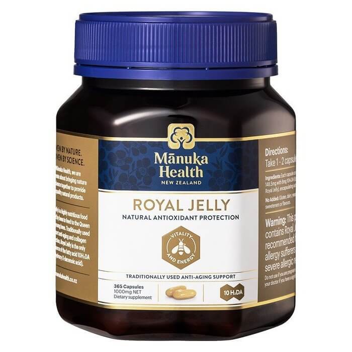 Manuka Health Royal Jelly 紐西蘭蜜紐康 蜂王漿膠囊 365粒