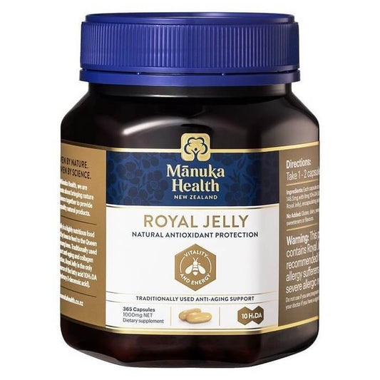 Manuka Health Royal Jelly 紐西蘭蜜紐康 蜂王漿膠囊 365粒