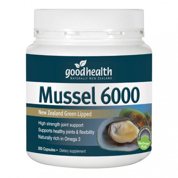Good Health Mussel 6000<br>紐西蘭好健康 青口素膠囊 300粒