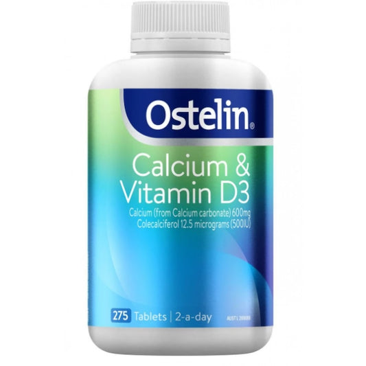 Ostelin Calcium & Vitamin D3 澳洲維生素 D3+鈣 咀嚼片 275片