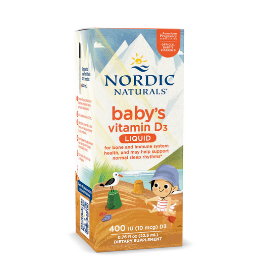 Nordic Naturals Baby's Vitamin D3 Liquid，嬰幼兒維他命D3滴劑 22.5ml