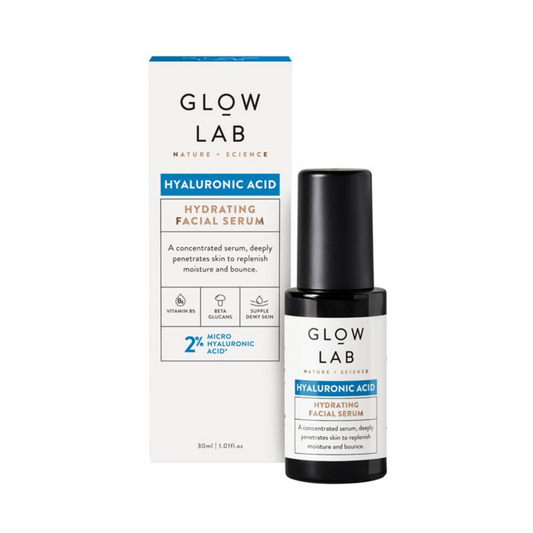Glow Lab Hyaluronic Acid Hydrating Facial Serum 玻尿酸保濕補水精華液 30ml
