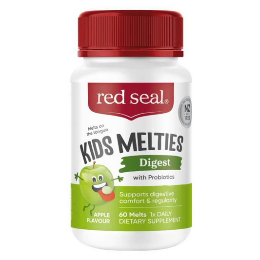 Red Seal Kids Melties Digest with Probiotics 紐西蘭紅印 兒童益生菌 60粒