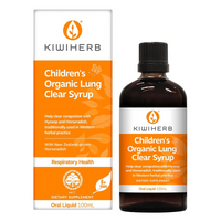 Kiwiherb Children's Organi<br>Lung Clear Syrup<br>紐西蘭兒童有機清肺糖漿 100ml