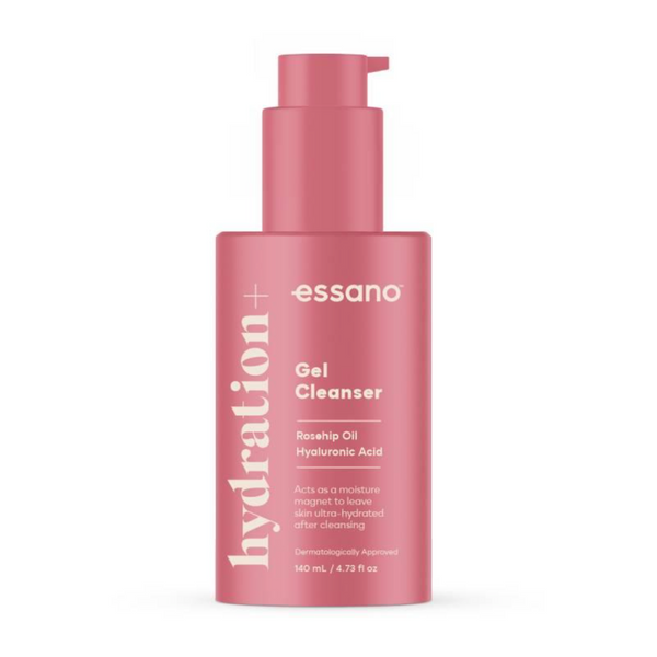 Essano Hydration+ Gel Cleanser<br>紐西蘭保濕玫瑰果坡尿酸潔面凝膠 140ml