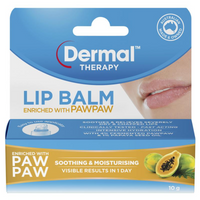 Dermal Therapy Lip Balm PawPaw<br>澳洲 木瓜保濕潤唇膏 10g