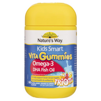 Nature’s Way Bursts<br>澳洲佳思敏 兒童 Omega-3 三味魚油 DHA 60粒