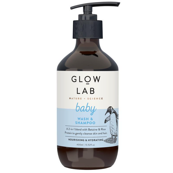 Glow Lab Baby Body Wash & Shampoo<br>幼兒二合一沐浴洗髮露 400ml