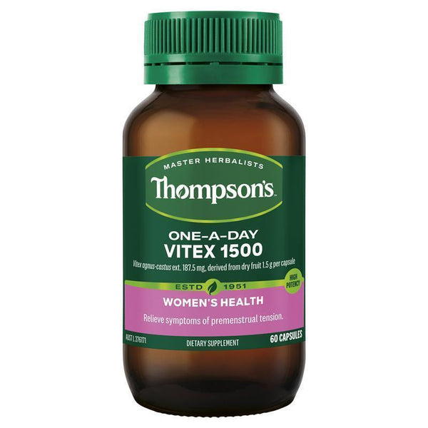 Thompson’s Vitex<br>湯普森 聖潔莓 1500mg 60粒