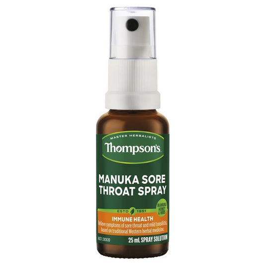 Thompson’s 紐西蘭湯普森 麥蘆卡喉嚨舒緩噴霧 25ml