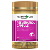 Healthy Care Resveratrol<br>澳洲 白藜蘆醇膠囊 180 粒