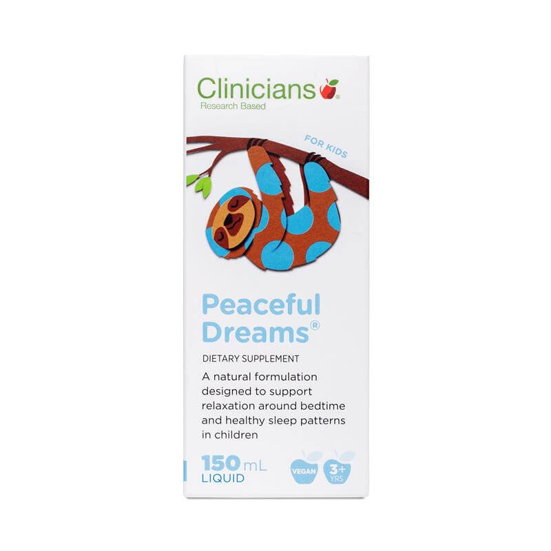 Clinicians Kids Peaceful Dreams 紐西蘭科立純，兒童安心助眠口服液 150ml