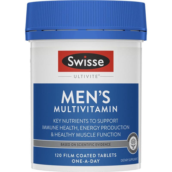 Swisse Men's Multivitamin<br>澳洲 男士綜合維他命<br>120粒