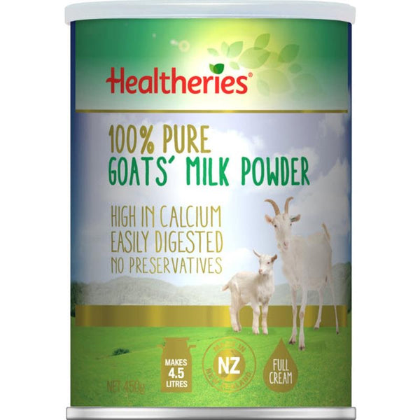 Healtheries Pure Goat's Milk Powder<br>紐西蘭 賀壽利 純山羊奶粉 450g
