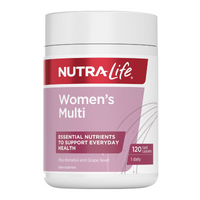 Nutralife Women's Multi<br>紐西蘭紐樂 女性綜合維他命 120粒