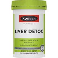 Swisse Liver Detox<br>澳洲奶薊草護肝片護肝寶 120粒