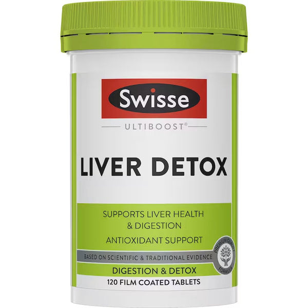 Swisse Liver Detox<br>澳洲奶薊草護肝片護肝寶 120粒