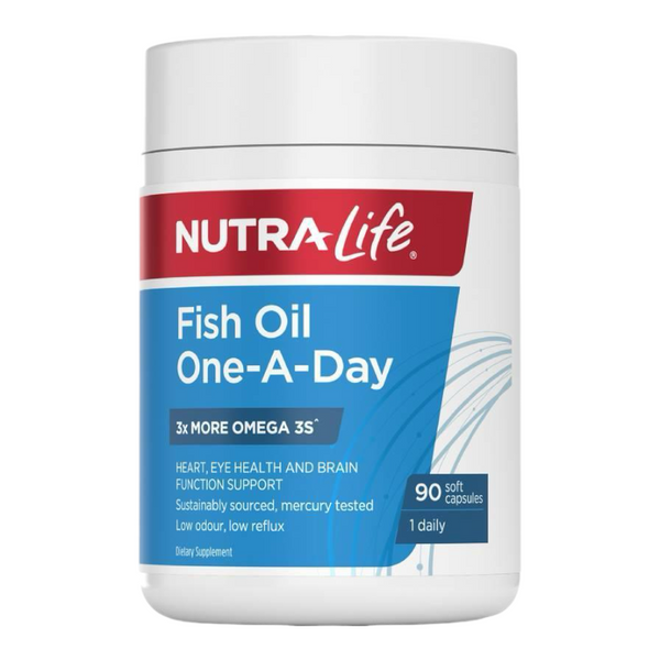 Nutralife Fish Oil<br>紐西蘭 紐樂 3倍濃縮無腥魚油 90粒