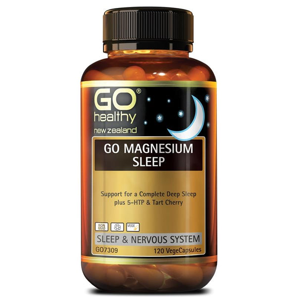 Go Healthy<br>紐西蘭 Magnesium Sleep 鎂助眠精華 120粒