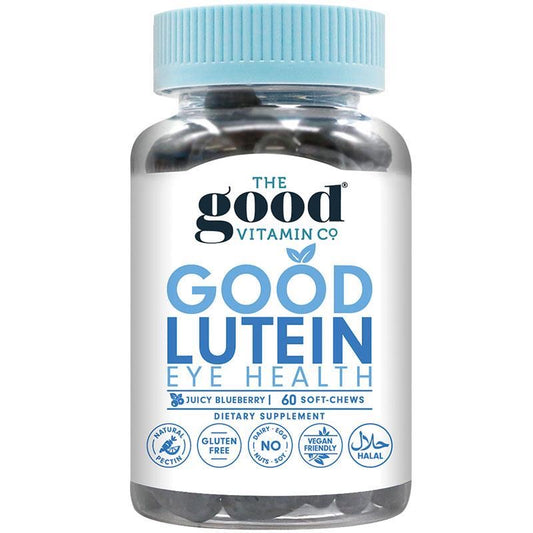 The Good Vitamin Co 紐西蘭 成人葉黃素軟糖 藍莓口味 60粒 (07.2027)