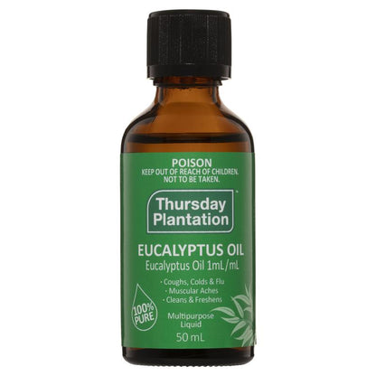 Thursday Plantation Eucalyptus Oil 澳洲星期四農莊，100%純尤加利精油 50ml