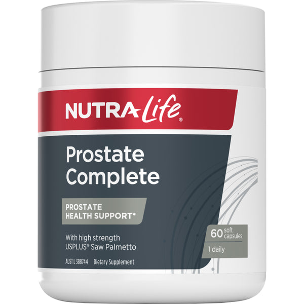 Nutralife Prostate Complete<br>紐西蘭紐樂 男性前列腺配方膠囊 60粒 新包裝