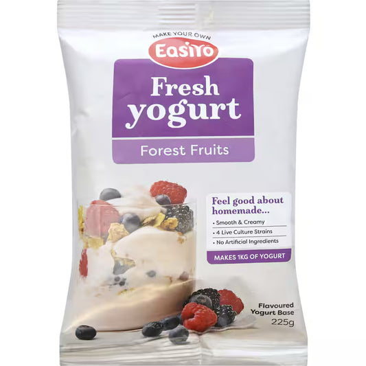 EasiYo Yogurt Base 紐西蘭 自製優格粉 (森林水果) 225g