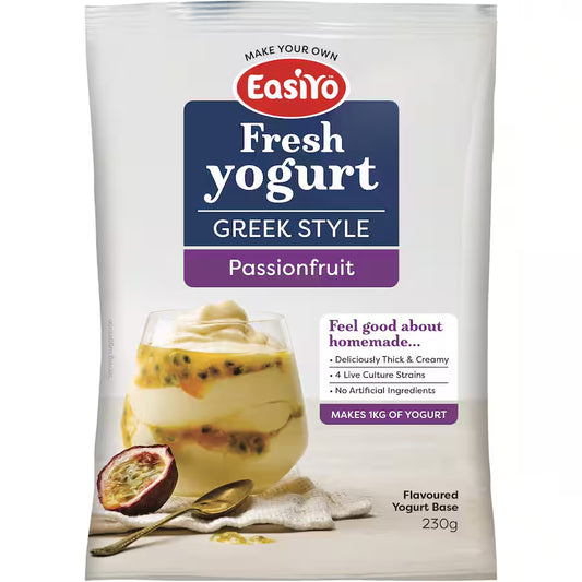 EasiYo Yogurt Base 紐西蘭 自製優格粉 (百香果希臘風) 230g