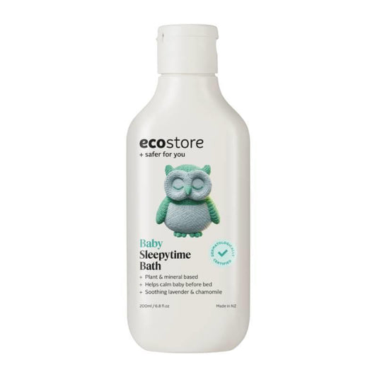 Ecostore Baby Sleepytime Bath 紐西蘭 嬰兒安眠沐浴露 200ml