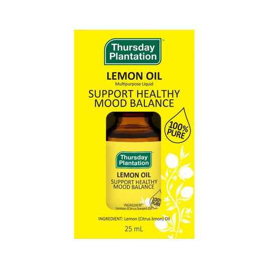 Thursday Plantation Lemon Oil 澳洲星期四農莊，100%純檸檬精油 25ml