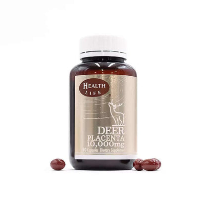Health Life Deer Placenta 紐西蘭 鹿胎素膠囊 10000mg 90粒 (12/2027)