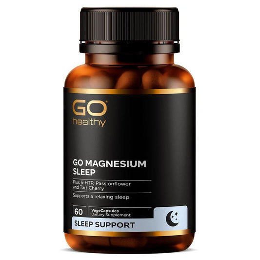Go Healthy Magnesium Sleep 紐西蘭高之源，鎂助眠精華 60粒