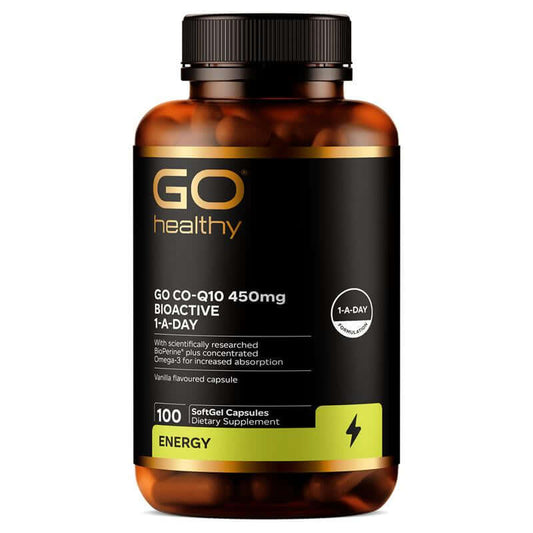 Go Healthy 紐西蘭高之源，輔酶Q10 護心寶 450mg 100粒