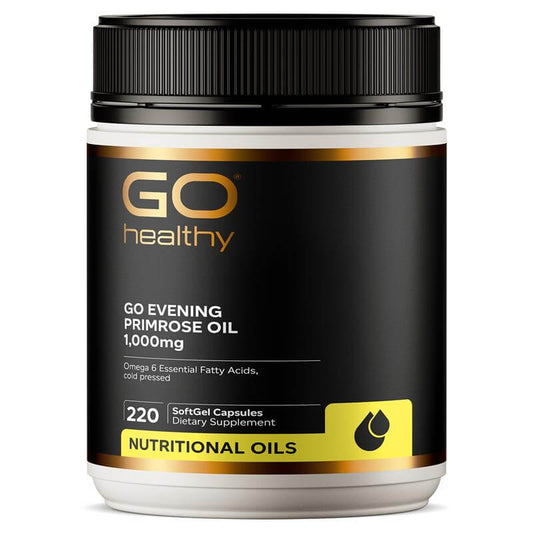 Go Healthy 紐西蘭高之源，月見草油膠囊 1000mg 220粒