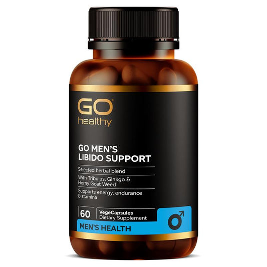 Go Healthy Men’s Libido Support 紐西蘭高之源，男性活力膠囊 60粒
