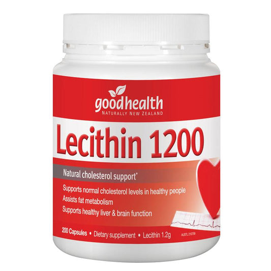 Good Health Lecithin 1200 紐西蘭好健康 超级卵磷脂 200粒