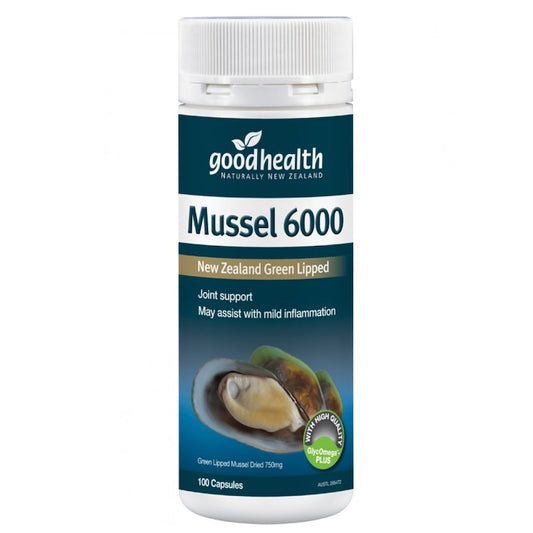 Good Health 紐西蘭好健康 青口貽貝精膠囊 6000mg 100粒