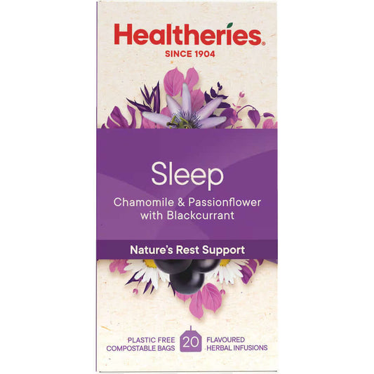 Healtheries Sleep Blackcurrant Tea 紐西蘭賀壽利 黑加侖睡眠茶包 20入