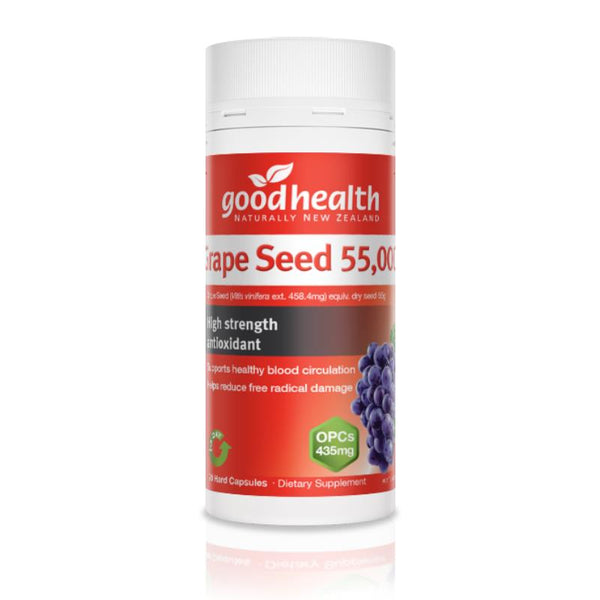 Good Health Grape Seed<br>紐西蘭好健康 葡萄籽膠囊 55000mg 90粒