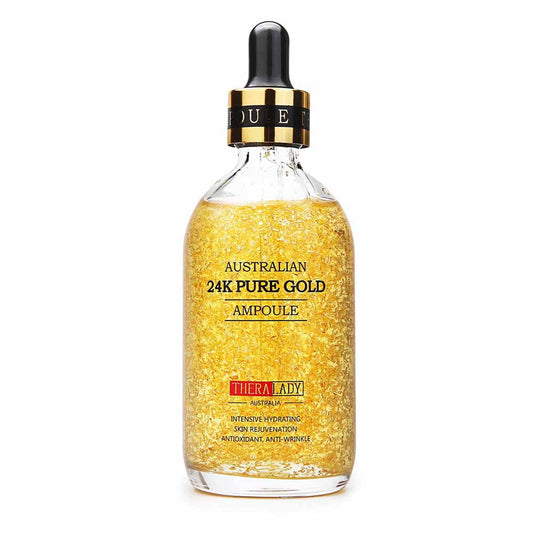 Thera Lady 24K Pure Gold Ampoule 大金瓶 24K黃金面部精華液 100ml