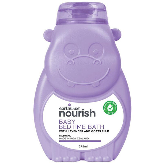Earthwise Baby Bedtime Bath 小河馬幼兒睡前沐浴露 275ml