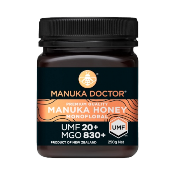 Manuka Doctor Manuka Honey<br>紐西蘭麥蘆卡蜂蜜 UMF20+ MGO830+ 250g