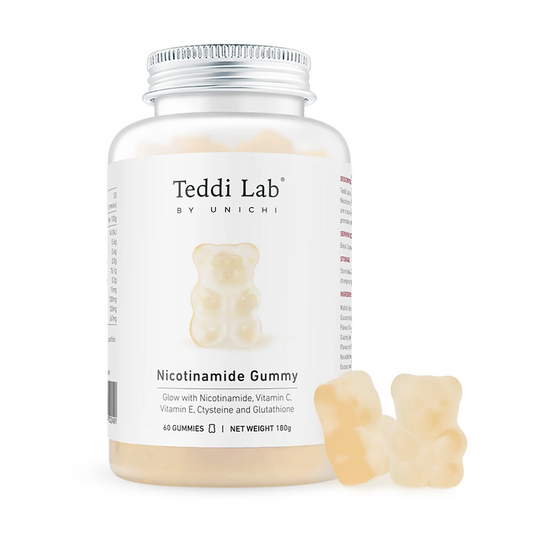 Unichi Teddi Lab 澳洲煙酰胺美白 小熊軟糖 60粒